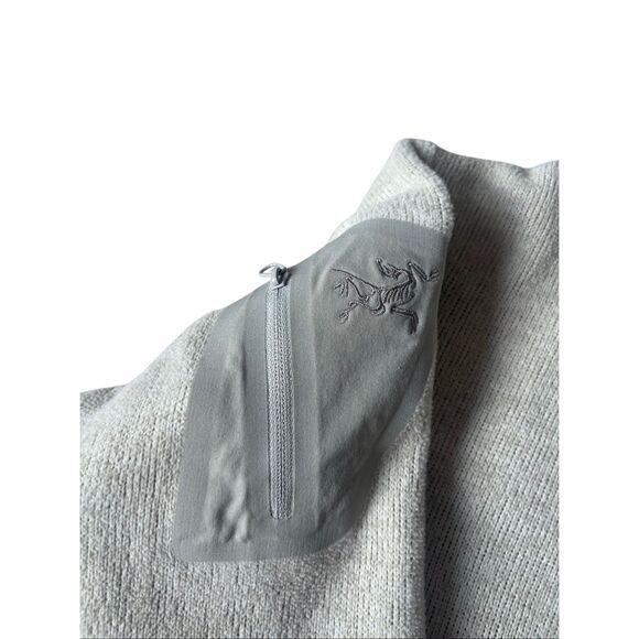Arc’teryx Lightweight Full Zip Jacket size L Cream - Picture 9 of 12